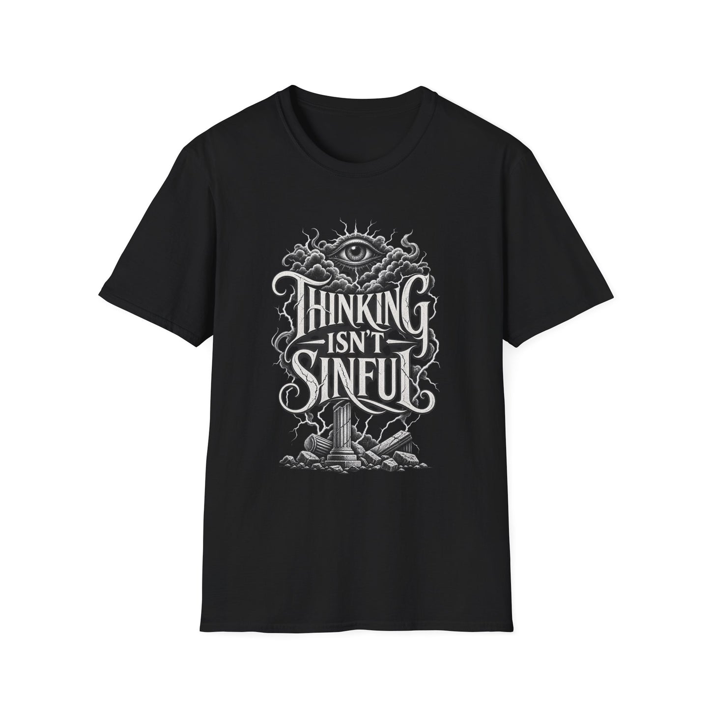 Thinking Isn't Sinful T‑Shirt