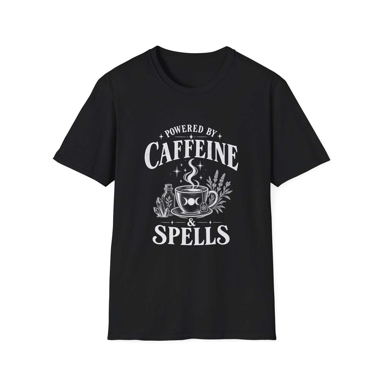 Powered by Caffeine Spells T-Shirt