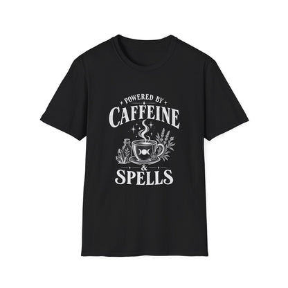 Powered by Caffeine Spells T-Shirt